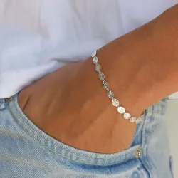 armband in zilver  x 6,1 mm