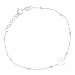 vlinder armband in zilver