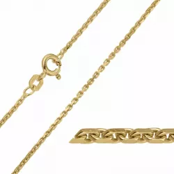 BNH Anker facet armband in 14 karaat goud 17 cm x 1,4 mm