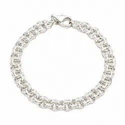BNH Bismarck armband in zilver 17 cm x 6,5 mm