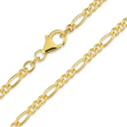 figaro ketting in 14 karaat goud 50 cm x 2,8 mm