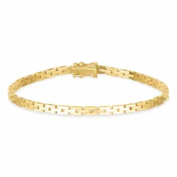 BNH Schakelarmband in 14 karaat goud 18,5 cm x 3,0 mm