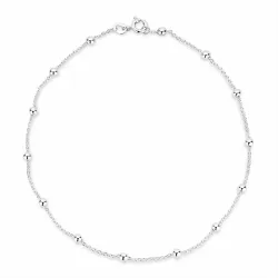 BNH pantser enkelbandje M. bolletje in zilver 26 cm x 1,3 mm