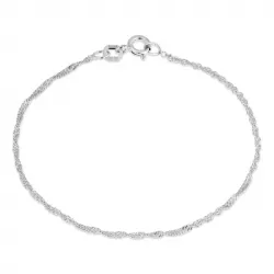 BNH singapore armband in zilver 21 cm x 1,5 mm