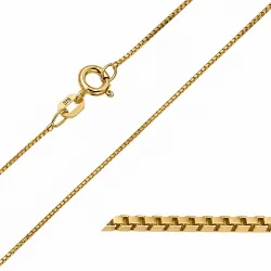 BNH venetiaanse ketting in 9 karaat goud 45 cm x 0,8 mm 