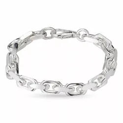 Bnh anker facet armband in zilver 18,5 cm x 9,0 mm