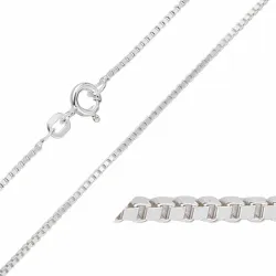 BNH venetiaanse armband in zilver 18,5 cm x 1,2 mm