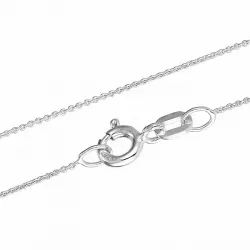 BNH Anker ronde ketting in zilver 45 cm x 0,8 mm