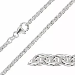 BNH Anker ronde ketting in zilver 60 cm x 2,3 mm