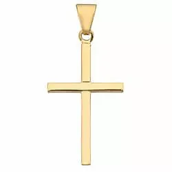 17 x 27 mm kruis BNH kruis in 14 karaat goud - Amoré