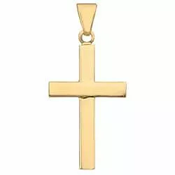 17 x 27 mm kruis BNH kruis in 14 karaat goud - Amoré