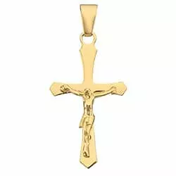 Jezus goud BNH kruis in 8 karaat goud