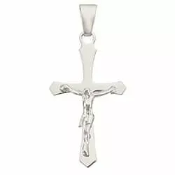 Jezus BNH kruis in zilver - Amoré