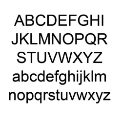 dogtag Naamkettingen met hanger in zilver met  facetgeslepen zirkoon - My Letter