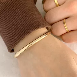 BNH armband in 14 karaat goud