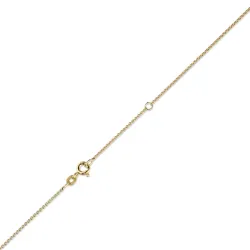 BNH Anker ronde ketting in verguld sterlingzilver 42-45 cm x 1,1 mm