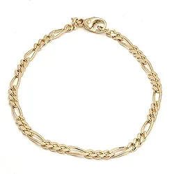 figaro armband in 14 karaat goud 21 cm x 2,8 mm