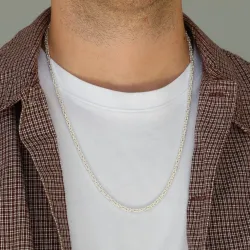 koningsketting in zilver 60 cm x 2,8 mm