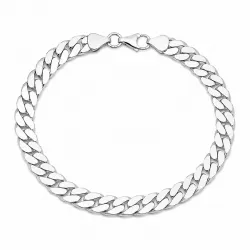 BNH pantserarmband in zilver 18,5 cm x 6,6 mm