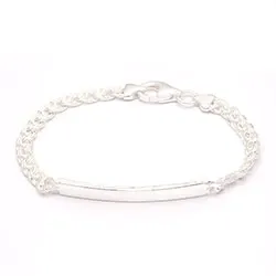 BNH Bismarck armband in zilver 14 cm x 3,5 mm