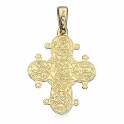 17 x 20 mm dagmarkruis in 14 karaat goud - Amoré