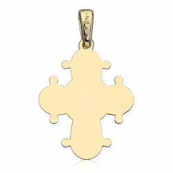 17 x 20 mm dagmarkruis in 14 karaat goud - Amoré