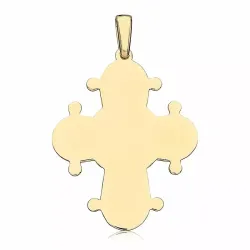 25 x 30 mm goud dagmarkruis in 8 karaat goud - Amoré