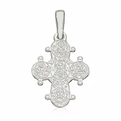13 x 15 mm zilver dagmarkruis in zilver - Amoré