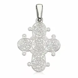 17 x 20 mm dagmarkruis in zilver - Amoré