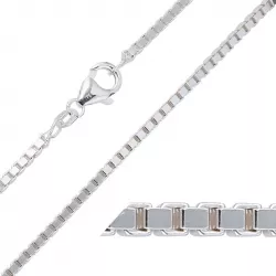 BNH venetiaanse armband in zilver 18,5 cm x 3,0 mm