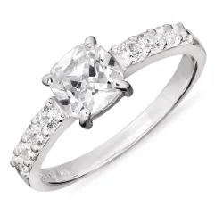 ring in zilver