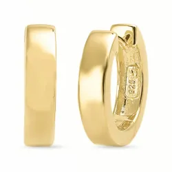 17 mm creool in verguld zilver