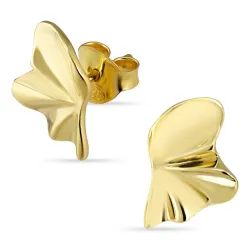 oorbellen in verguld zilver