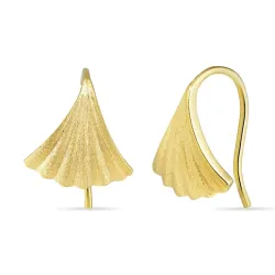 oorbellen in verguld zilver