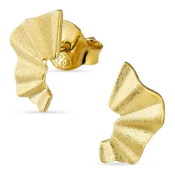 oorbellen in verguld zilver