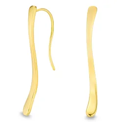 oorbellen in verguld zilver