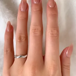 Smal ring in zilver