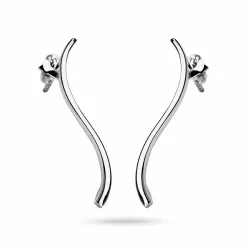 oorsteker in zilver