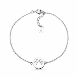 poot armband in zilver - Little Ones