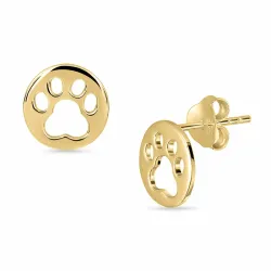 poot oorsteker in verguld zilver - Little Ones