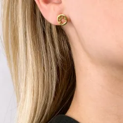 poot oorsteker in verguld zilver - Little Ones