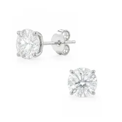 5,5 mm oorsteker in zilver
