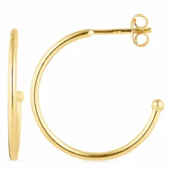 20 mm halfcreool in verguld zilver - Mix & Match