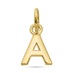 letter a hanger in verguld sterlingzilver - My Letter