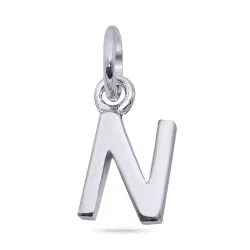 letter n hanger in zilver - My Letter