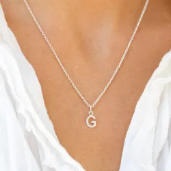 letter g hanger in zilver - My Letter