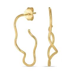 halfcreool in verguld zilver