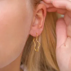 halfcreool in verguld zilver