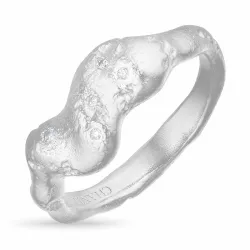 zirkoon ring in zilver