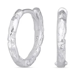 13,5 mm creool in zilver